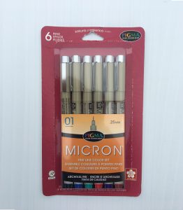 Micron Set six color