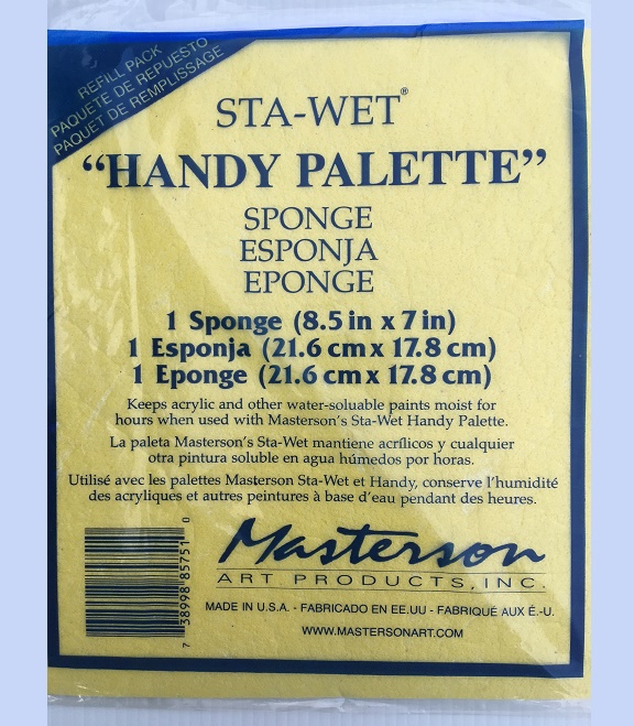 Masterson Stay-Wet Sponge for Handy Palette - Brushes and More