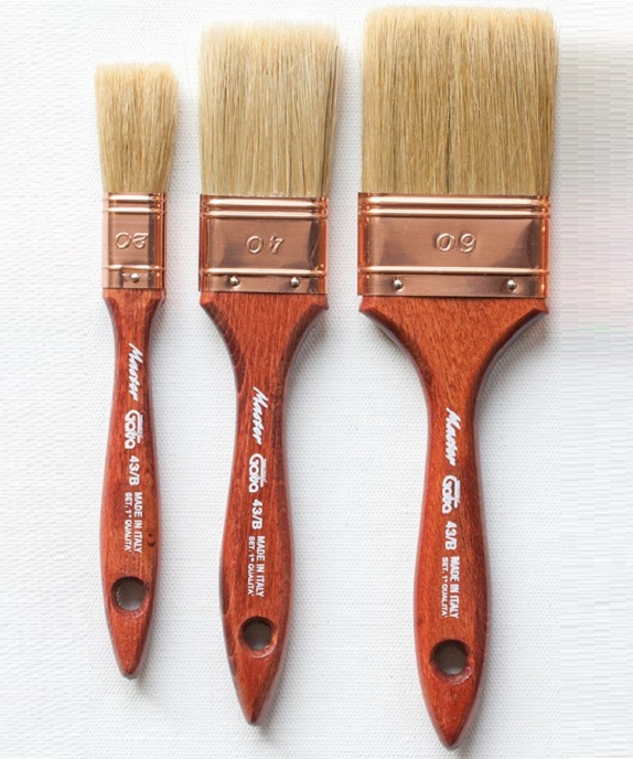 Flat Fresco Varnish Brushes - 9537 Series