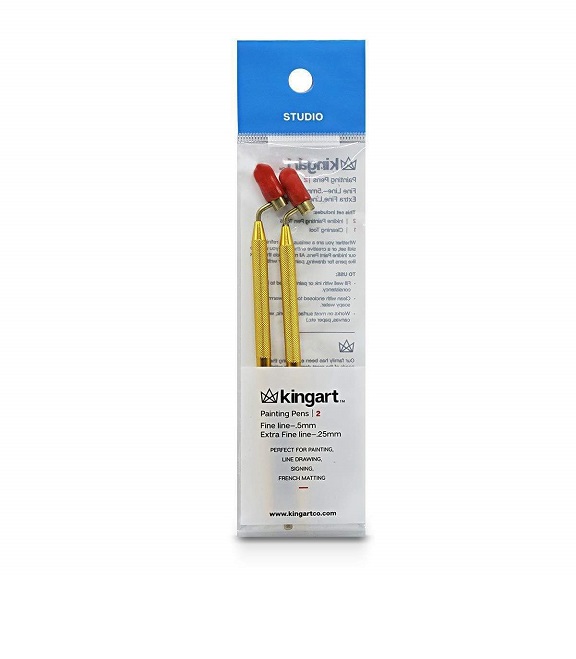 Fine Line Painting Pen (Two Pack) by Kingart - Brushes and More